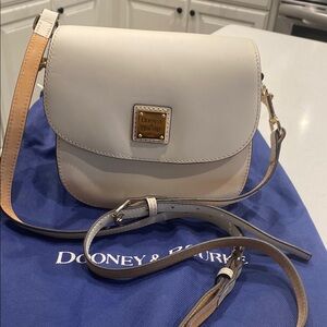 Dooney & Bourke Cream Crossbody Bag